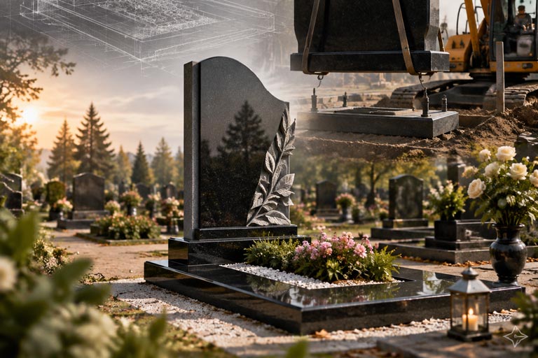 Установка памятников